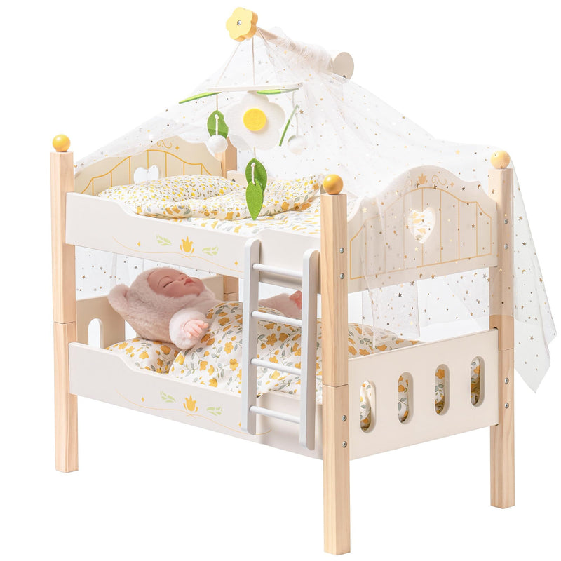 Wooden Baby Doll Beds Cribs Fits American Girls