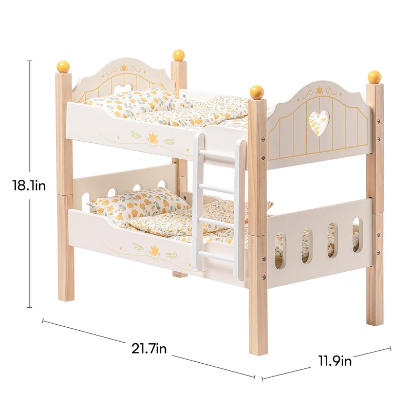 Wooden Baby Doll Beds Cribs Fits American Girls